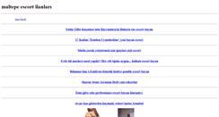 Desktop Screenshot of maltepe-cilingir.net
